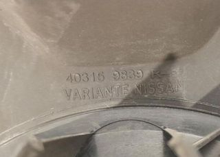 Tapacubos opel 403159839r vivaro b 105629