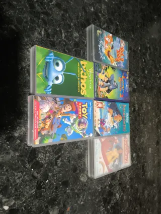 Lote VHS Disney Clásicos (Español)