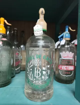 Lote 10 Botellas Sifón Antiguas