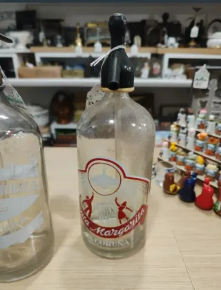 Lote 10 Botellas Sifón Antiguas