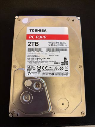 Disco Duro Toshiba 2TB PC P300