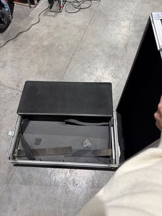 Flycase DJ Negro y Plateado