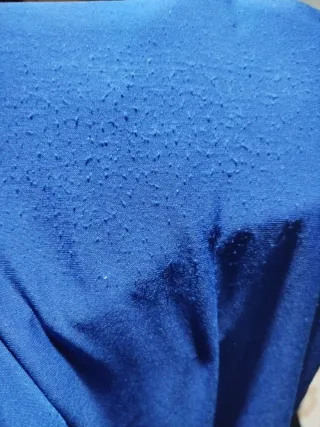 Abito vestito da sera blu con strass L/XL