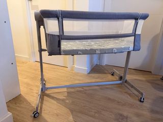 Minicuna Kinderkraft gris