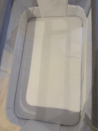 Minicuna Kinderkraft gris