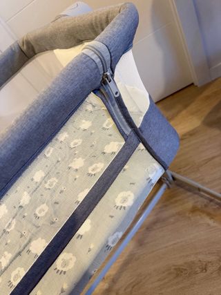 Minicuna Kinderkraft gris