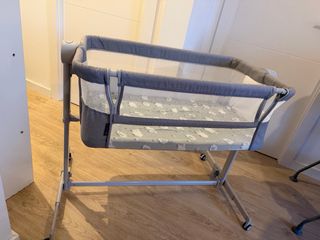 Minicuna Kinderkraft gris