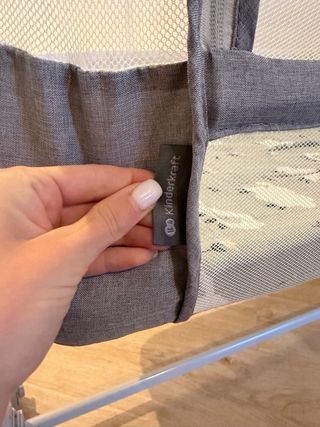 Minicuna Kinderkraft gris