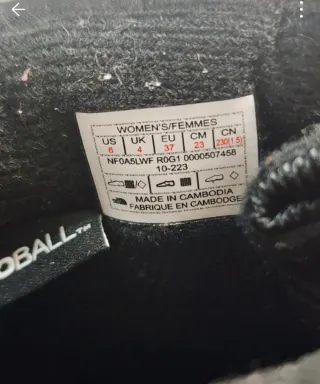 Botas de Nieve The North Face Negras