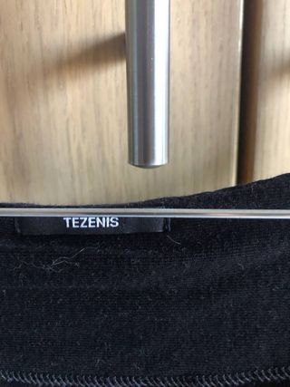 Tubino nero Tezenis in cotone