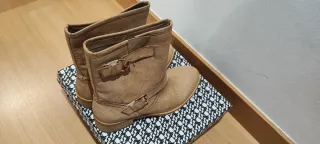 Botines camel nuevos