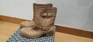 Botines camel nuevos