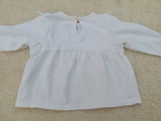 Lote 3 blusas bebé 6-9 meses