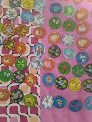 Lote Tazos 2 Pokémon