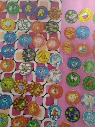 Lote Tazos 2 Pokémon