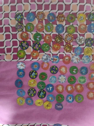 Lote Tazos 2 Pokémon
