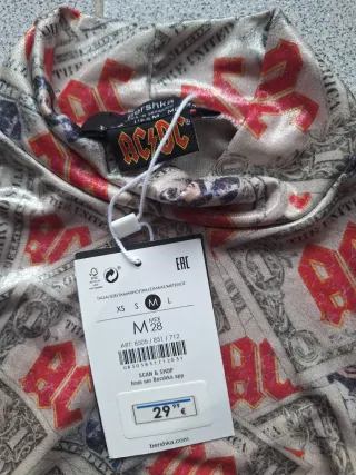 Pack 6 Camisetas-Iron Maiden, Avenged, body AC/DC.