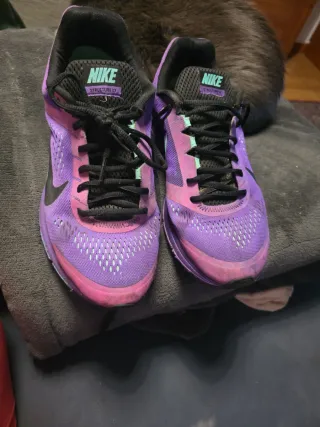 Zapatillas Nike Moradas y Rosas