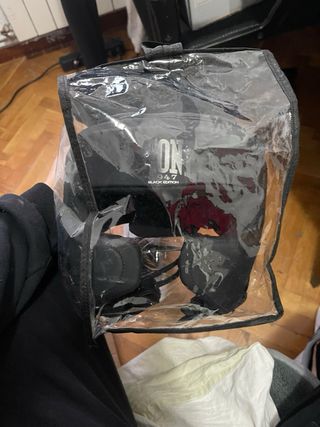 Casco Boxeo Leone Talla M Negro