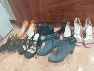 Tacones de cuña y plataforma