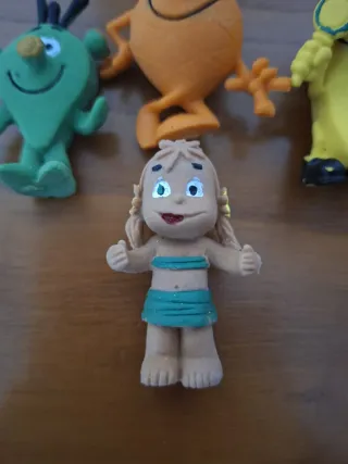 Lote de 4 figuras de los Fruitis vintage, 1989