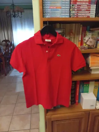 Polo Lacoste Rojo