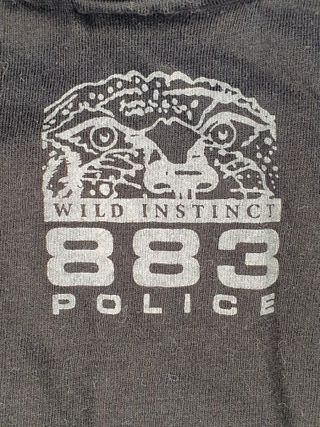 Camiseta 883 Police Lobo Reflectante