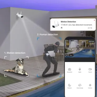 Cámara Bullet NIVIAN WiFi 2K