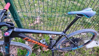 Bicicicleta Cannondale FSI con lefty full carbono