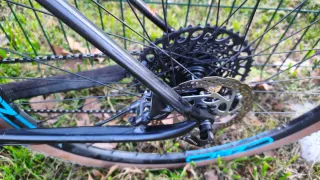 Bicicicleta Cannondale FSI con lefty full carbono