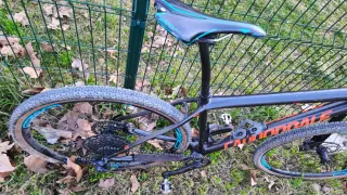 Bicicicleta Cannondale FSI con lefty full carbono