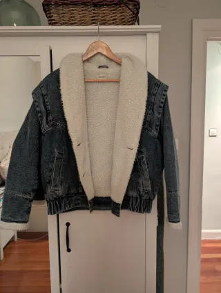 Cazadora vaquera forro borreguito