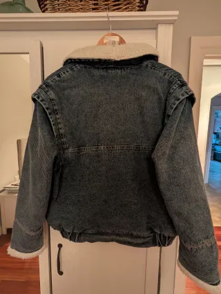 Cazadora vaquera forro borreguito