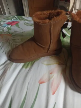 Botas de ante con forro de pelo