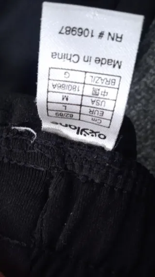 Mallas deportivas hombre Kalenji negras