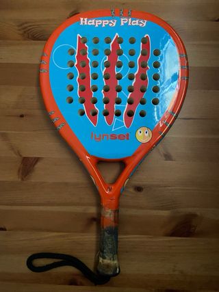 Pala Padel Lynset Happy Play Azul Naranja