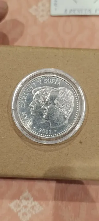 Moneda Plata 2000 Pesetas España