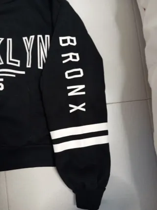 Sudadera Brooklyn Negra Talla M