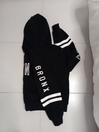 Sudadera Brooklyn Negra Talla M
