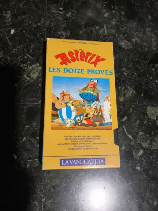 Lote 6 VHS Astérix La Vanguardia