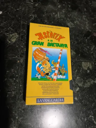 Lote 6 VHS Astérix La Vanguardia