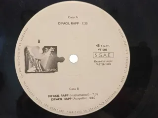 Vinilo Bravo And Dj's Difacil Rap 1989