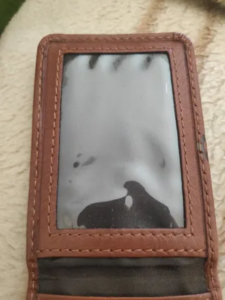 Tarjetero Plegable Cuero Billabong Marrón