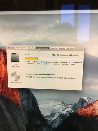 Ordenador iMac 2016