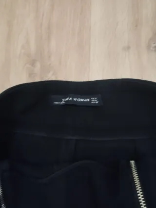 Pantalón culotte Zara negro