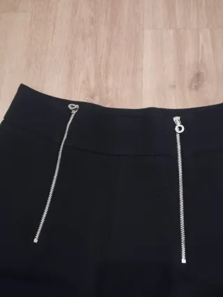 Pantalón culotte Zara negro