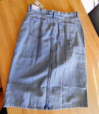 Falda vaquera Soleil con abertura