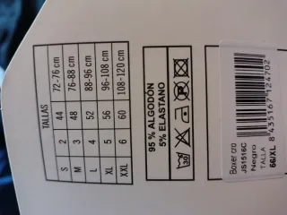 Lote 12 Calzoncillos Boxer Joma talla 56/XL