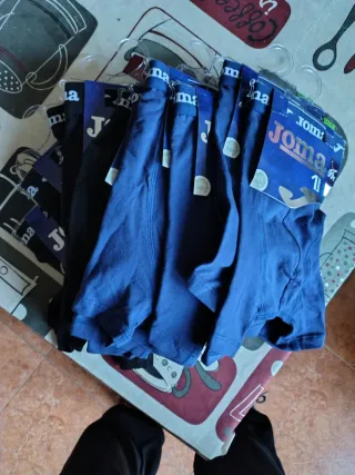 Lote 12 Calzoncillos Boxer Joma talla 56/XL