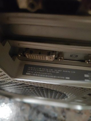 Torre Apple Mac Pro A1186 Plata